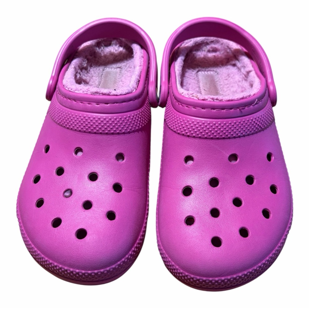 Women’s Crocs Pink Lined size 8